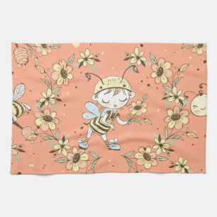 Linge De Cuisine Queen Bee Art