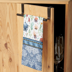Linge De Cuisine Queen of the Grill Dénim coloré pour femmes, dente