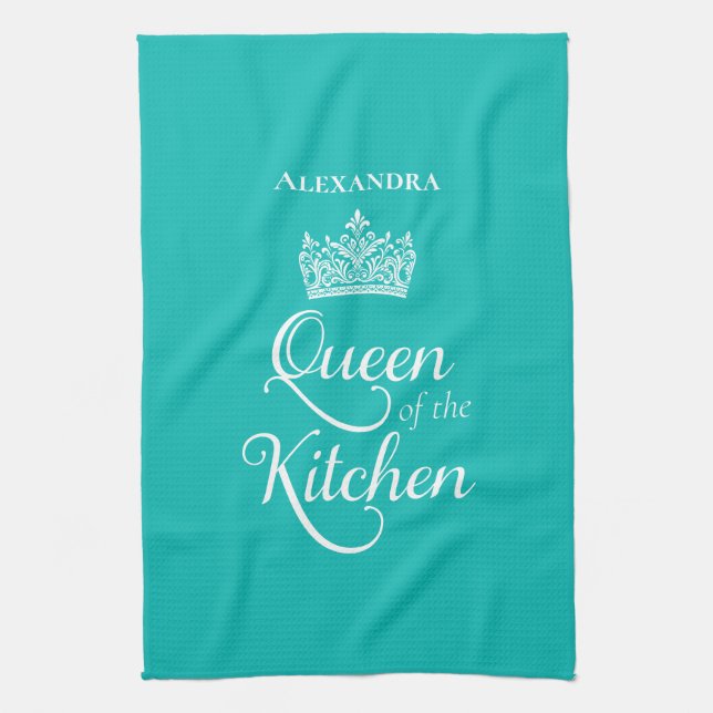 Linge De Cuisine Queen of the Kitchen Custom (Vertical)