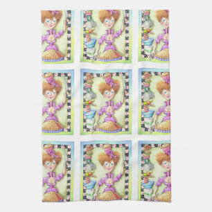 LINGE DE CUISINE QUEUE DE TARTES