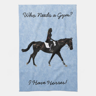 Linge De Cuisine Qui a besoin d'un gymnase ? Cheval d'amusement