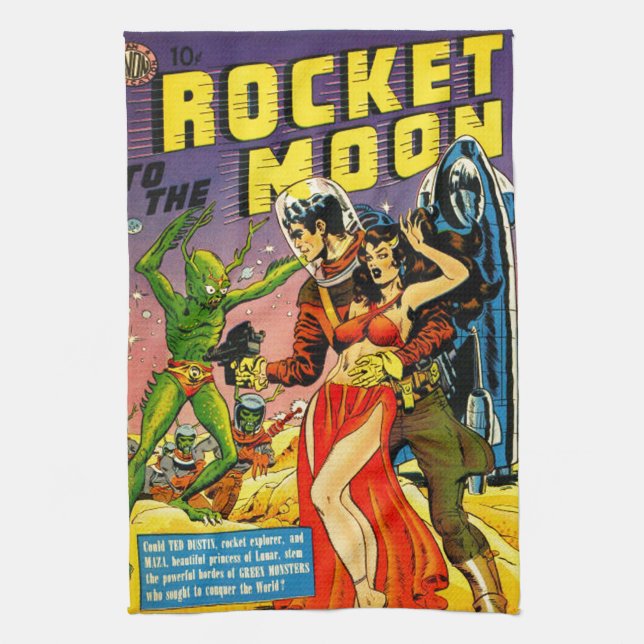 LINGE DE CUISINE QUIRKY 1950 SIC FI CONCEPTION DE PULP (Vertical)