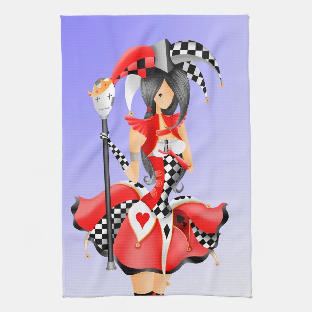 Linge De Cuisine Quirky Jester & Puppet King (Vertical)