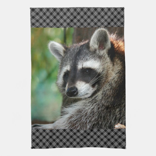 Linge De Cuisine Raccoon 001 (Vertical)