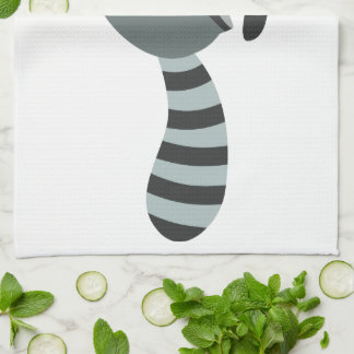 Linge De Cuisine Raccoon de dessin animé mignon