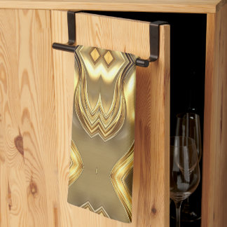 Linge De Cuisine Radiant Golden Pattern