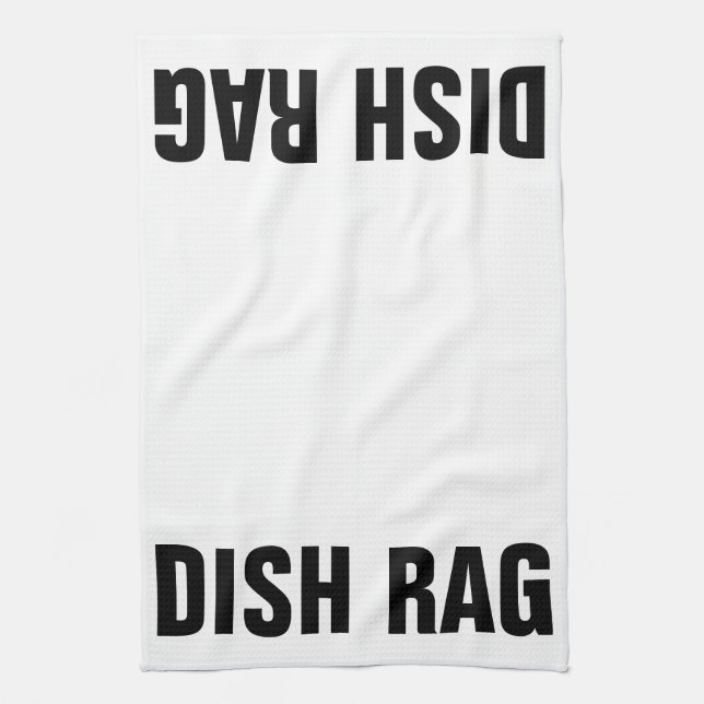 LINGE DE CUISINE RAG DE DISH ÉVIDENT (Vertical)