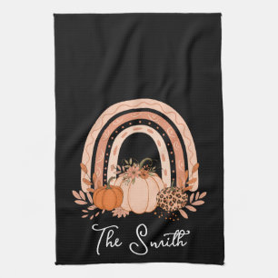 Linge De Cuisine Rainbow Fall Cuisine Citrouille  Action de grâces 
