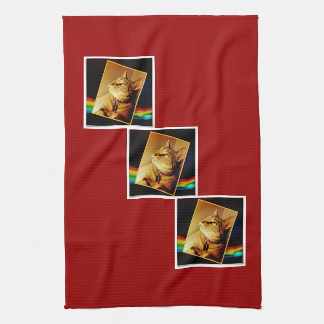 Linge De Cuisine Rainbow Indigo (Vertical)