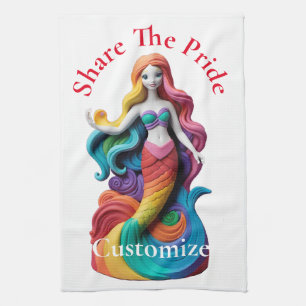 Linge De Cuisine Rainbow Pride Sirène Thunder_Cove