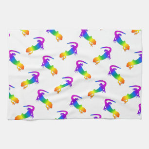 Linge De Cuisine Rainbow Salamander