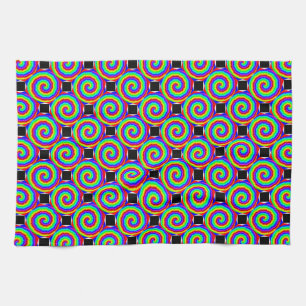 Linge De Cuisine Rainbow Spiral par Kenneth Yoncich