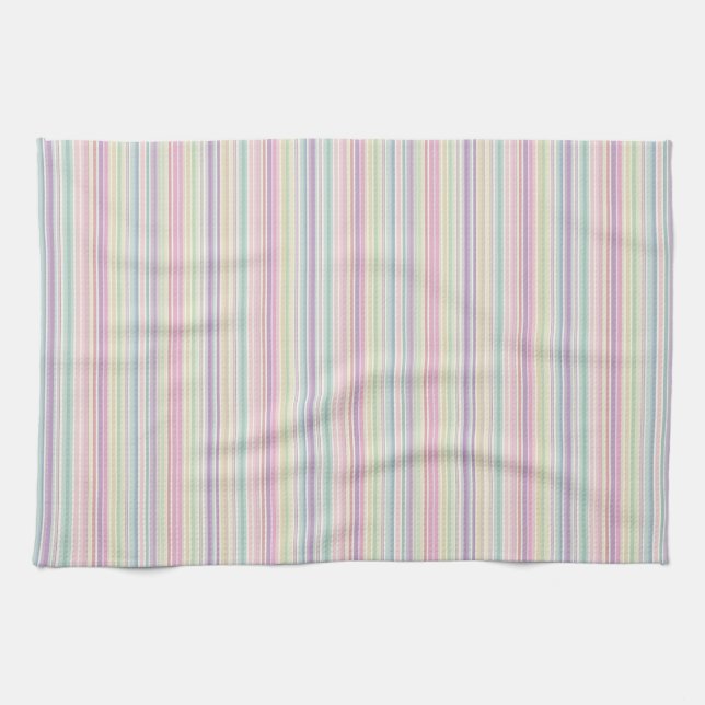 Linge De Cuisine rainbow stripe background (Horizontal)