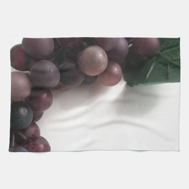 Linge De Cuisine Raisins bleus (Horizontal)