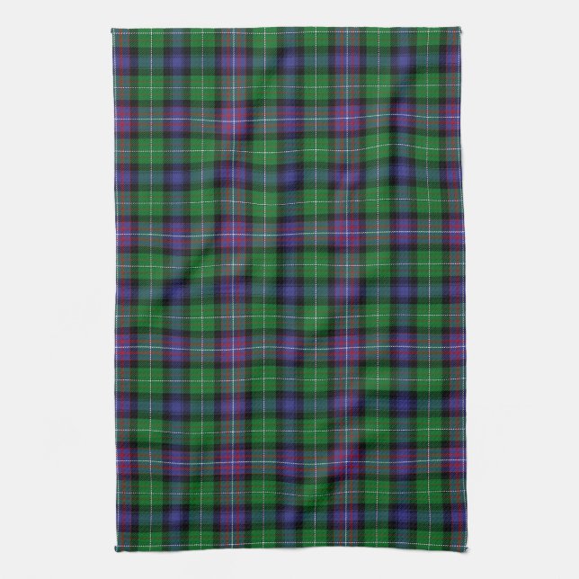 Linge De Cuisine Rankine Scottish Clan Rankine Tartan Plaid (Vertical)