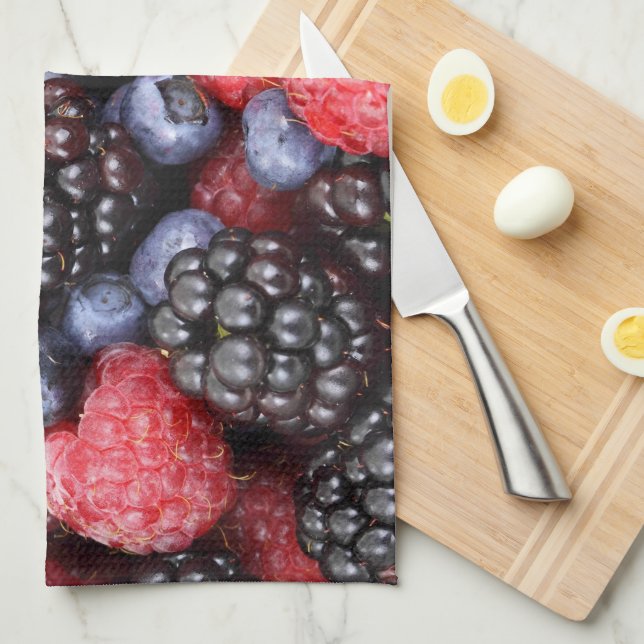 Linge De Cuisine Raquette de Pickleball Very Berry (Quart Plié)