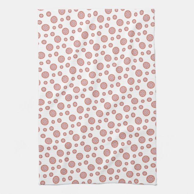 Linge De Cuisine Raspberry Swirl (Vertical)