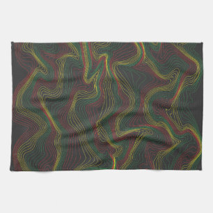 Linge De Cuisine Rasta Waves