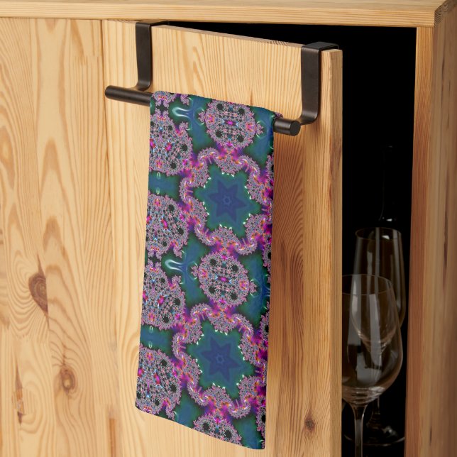Linge De Cuisine Rayon fractal (Pliage en tiers)