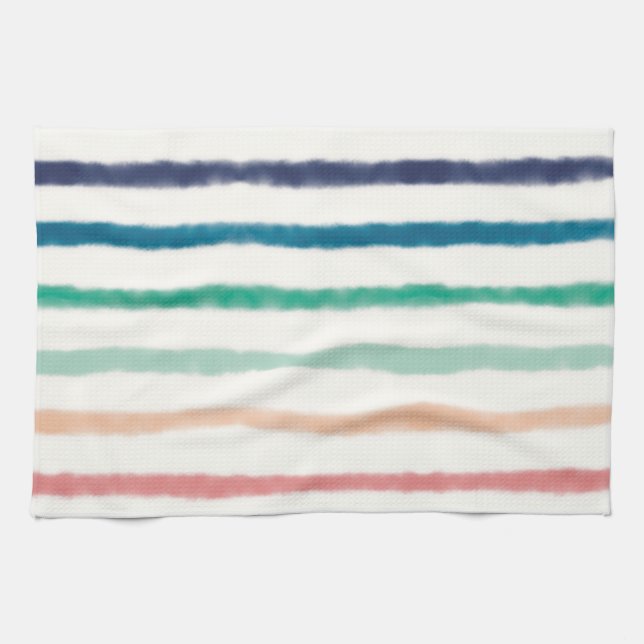 Linge De Cuisine Rayures Seabreeze (Horizontal)