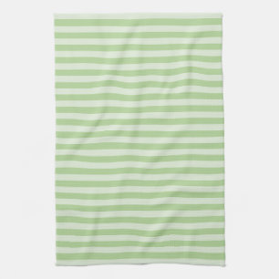 Linge De Cuisine Rayures Vertes