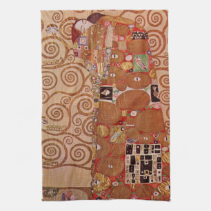 Linge De Cuisine Réalisation par Gustav Klimt, Art Nouveau Vintage