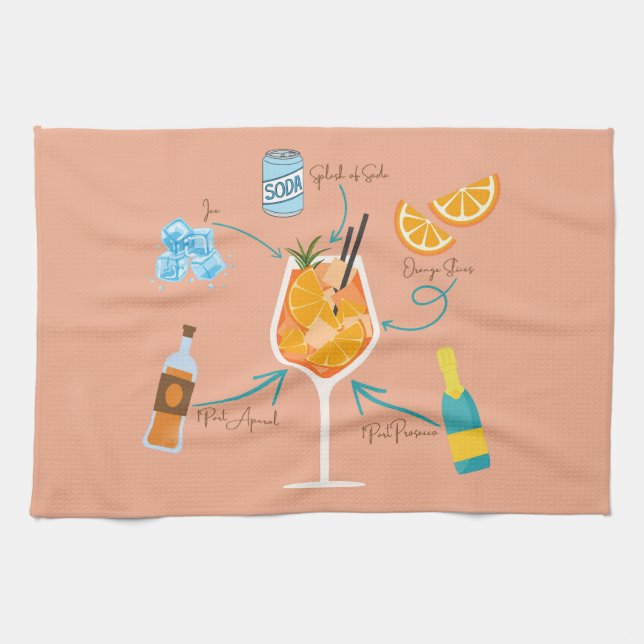 Linge De Cuisine Recette Aperol (Horizontal)