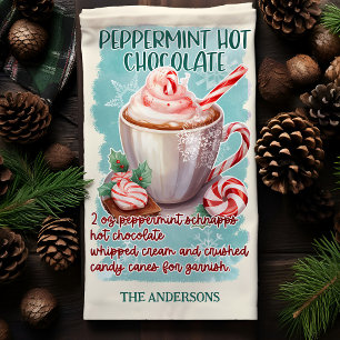 Linge De Cuisine Recette de cocktail de Noël au chocolat chaud à la