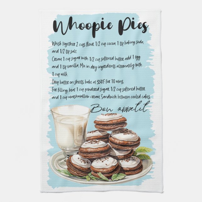 Linge De Cuisine Recette de cuisson Whoopie Pies (Vertical)