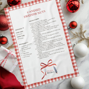 Linge De Cuisine Recette de Noël Suédoise