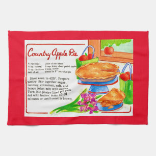 Linge De Cuisine Recette de tarte aux pommes campagnarde