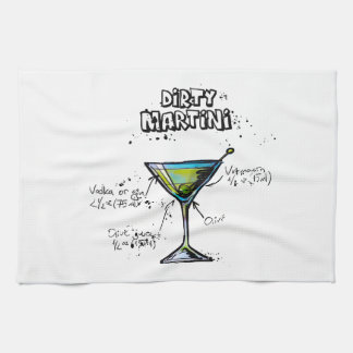 Linge De Cuisine Recette sale de cocktail de Martini