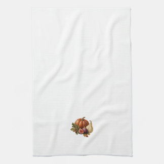 Linge De Cuisine Récolte d'automne de citrouille et de figue