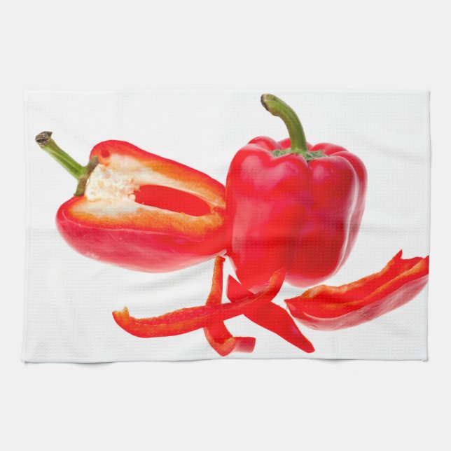 Linge De Cuisine Red pepper (homonymie) (Horizontal)