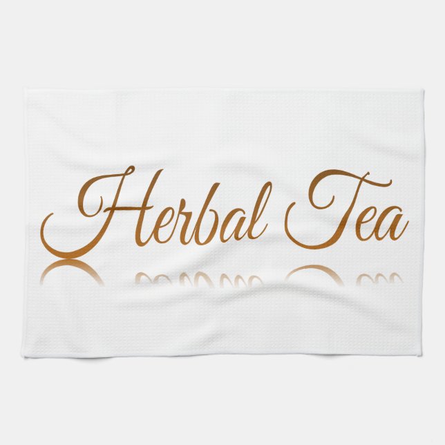 Linge De Cuisine Réflexion de thé aux herbes (Horizontal)