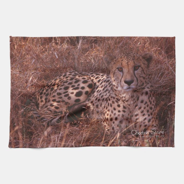 Linge De Cuisine Regard du guépard (Horizontal)