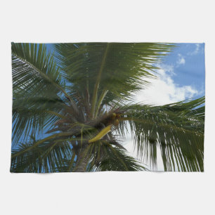 Linge De Cuisine Regard sur le palmier à coco Nature tropicale