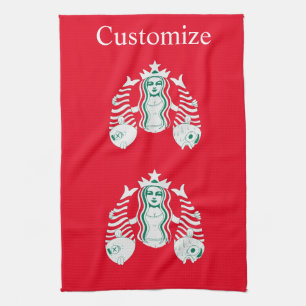 Linge De Cuisine Reine de la couronne étoilée Sirène Thunder_Cov
