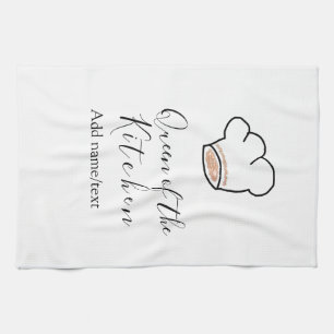 Linge De Cuisine Reine de la cuisine chef cuisinier ajouter nom cou