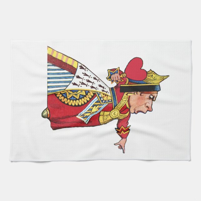 Linge De Cuisine Reine des coeurs d'Alice au pays des merveilles (Horizontal)