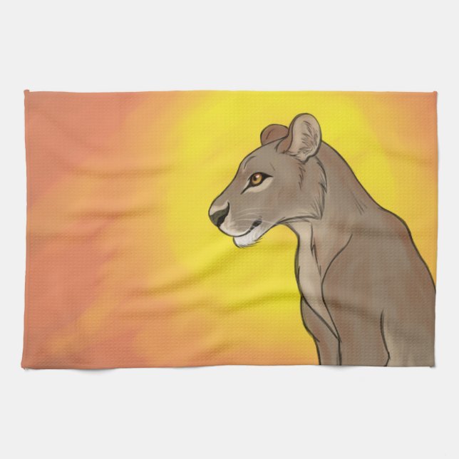 Linge De Cuisine Reine Lioness (Horizontal)