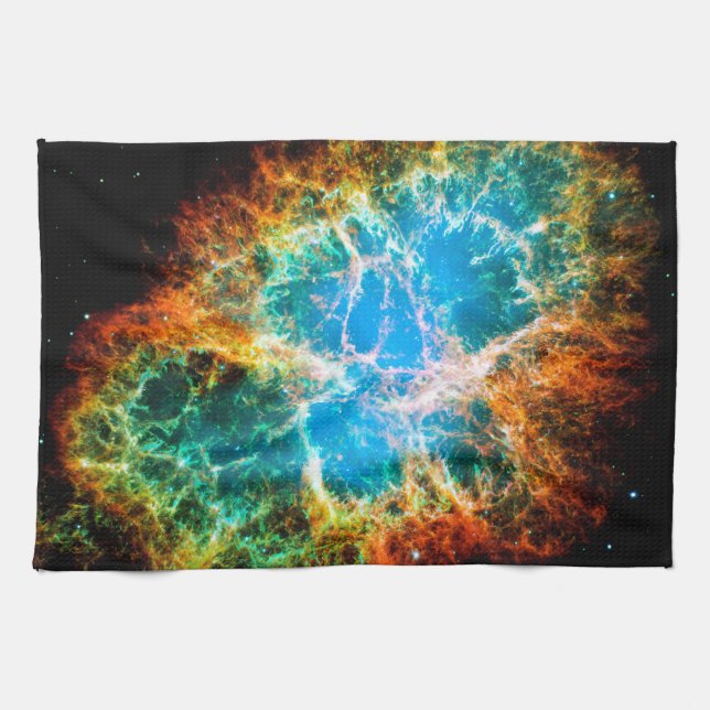 Linge De Cuisine Rémanent de supernova de la nébuleuse du Crabe pho (Horizontal)
