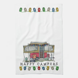 Linge De Cuisine Remorque automatique vintage mignonne de voyage de