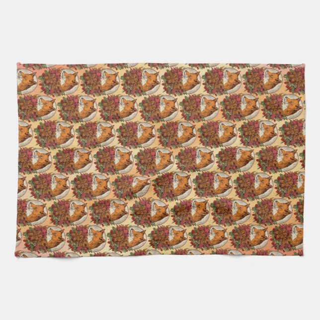 Linge De Cuisine Renard (Horizontal)