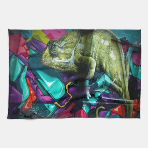 Linge De Cuisine Reptile de graffiti