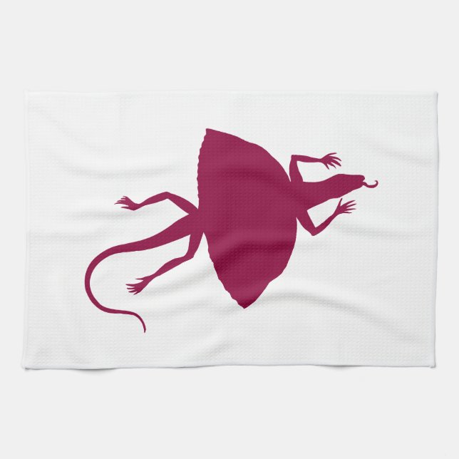 Linge De Cuisine Reptile du marron (Horizontal)
