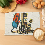 Linge De Cuisine Respect Your Elders Gaming Control Retro Funny<br><div class="desc">Level up your style with this Respect Your Elders Gaming Control Retro Funny Gamer design—a must-have for classic gaming fans and modern gamers alike. Featuring a vintage retro game controller and bold humor, this design celebrates old-school gaming skills with a playful message that every gamer understands. Perfect for retro gamers,...</div>
