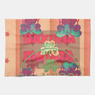 Linge De Cuisine Restez béni Bonne Saint Patrick Jour Hakuna Mata