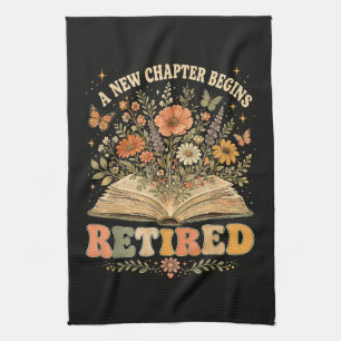 Linge De Cuisine Retraité Un Nouveau Chapitre Commence Livre Floral