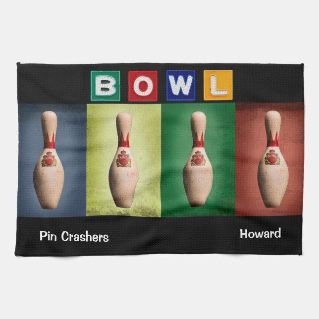 Linge De Cuisine Retro Bowl, Team Bowling (Horizontal)